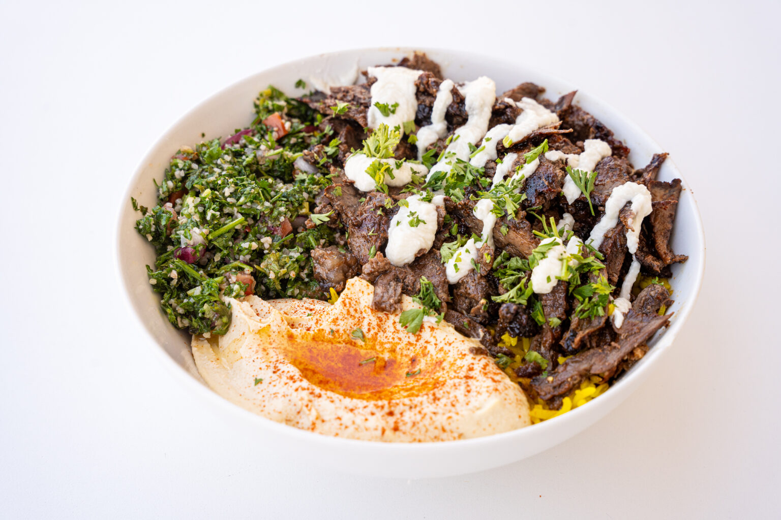 Wagyu Beef Shawarma Bowl