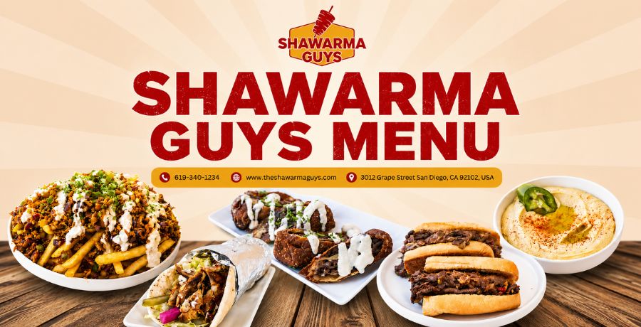 Shawarma Guys Menu